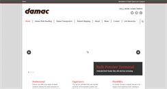 Desktop Screenshot of damac.co.uk
